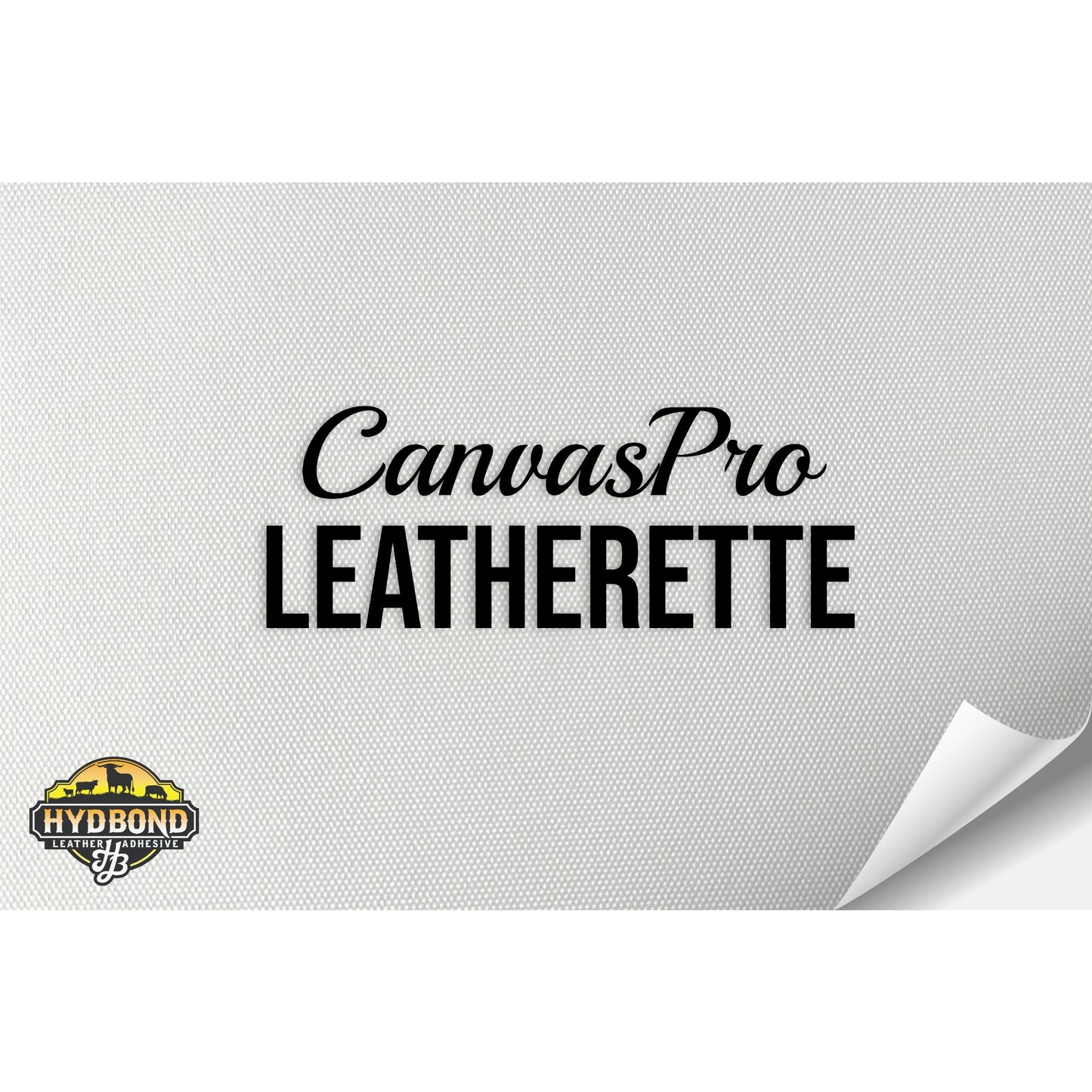 CANVASPRO™ WHITE ULTRAHYD LEATHERETTE-WITH ADHESIVE (12"x24")