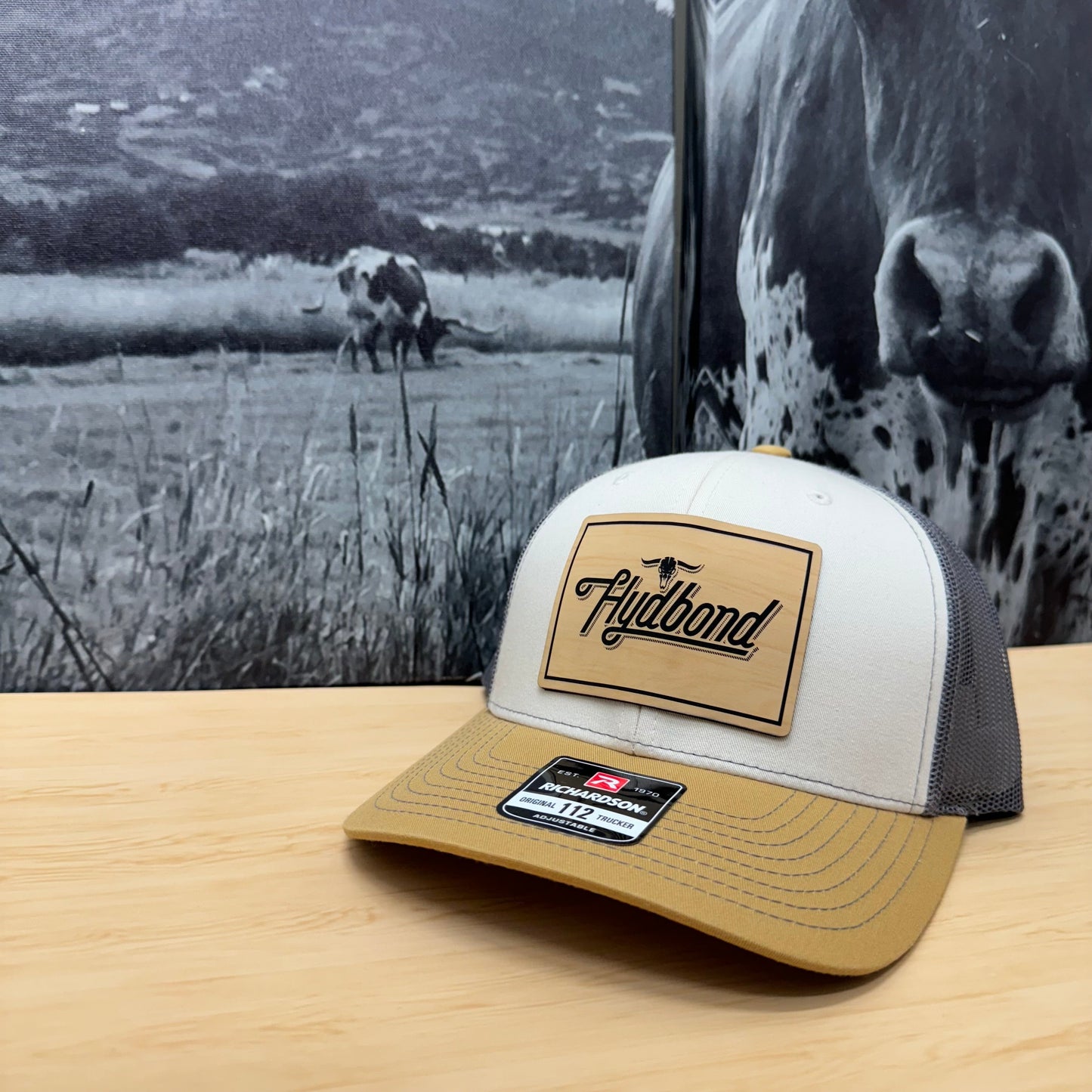 NO ADHESIVE MAPLE/BLACK HYDBOND LEATHERETTE SHEET (12"x24") STANDARD