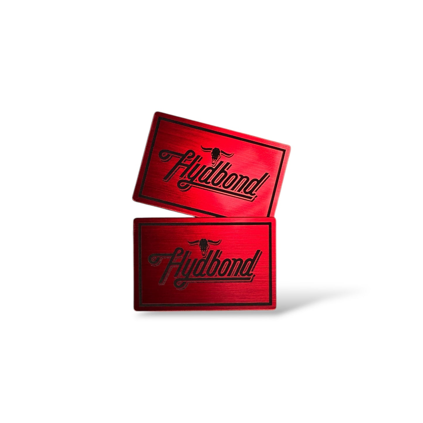 HYDBOND 12"x24"x1/16" BRUSHED CHERRY/BLACK ACRYLIC PANEL