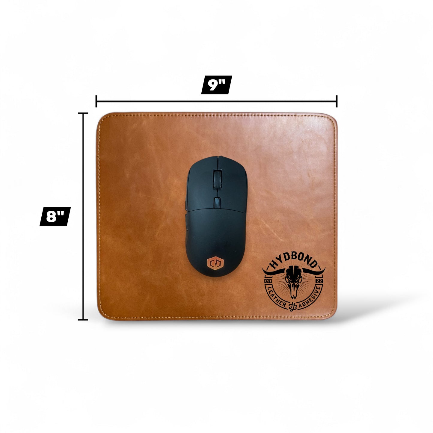 HYDBOND LEATHERETTE EXECUPAD-TOFFEE/BLACK