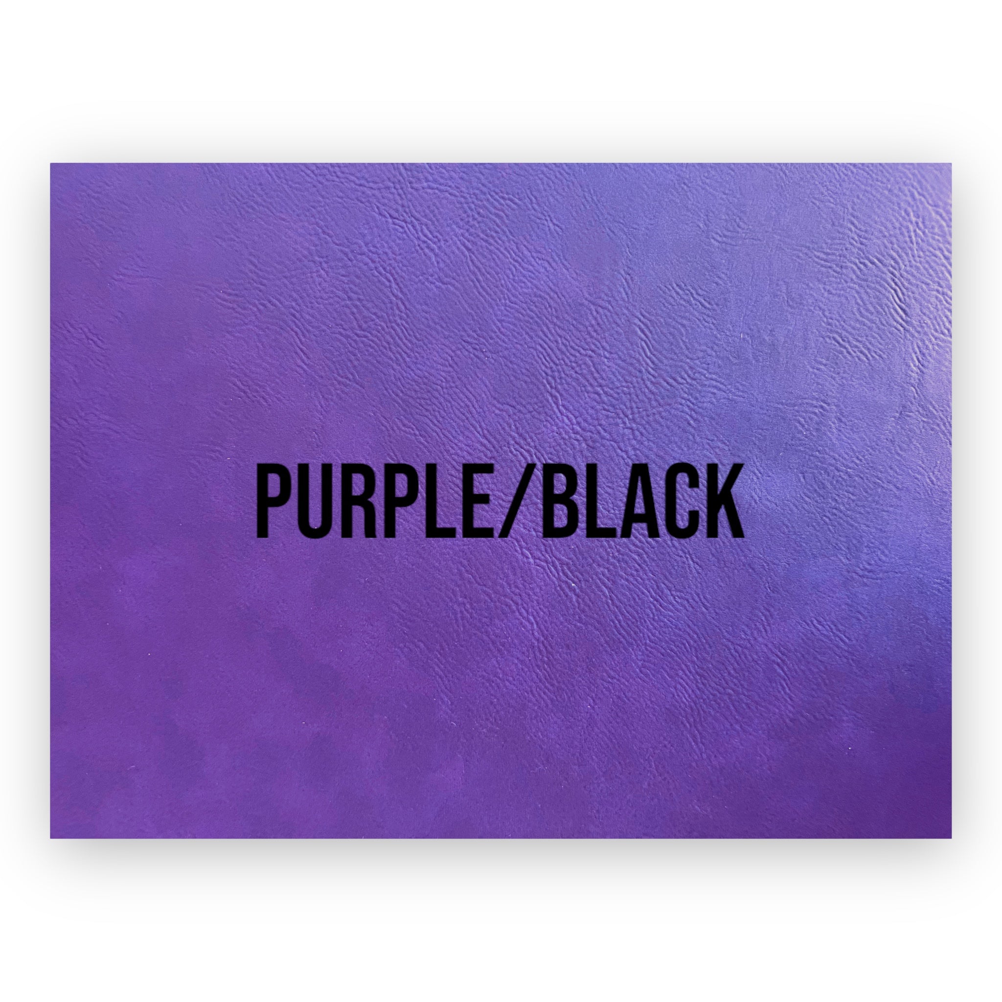 PURPLE/BLACK HYDBOND LEATHERETTE SHEET (12x24) – Hydbond™️