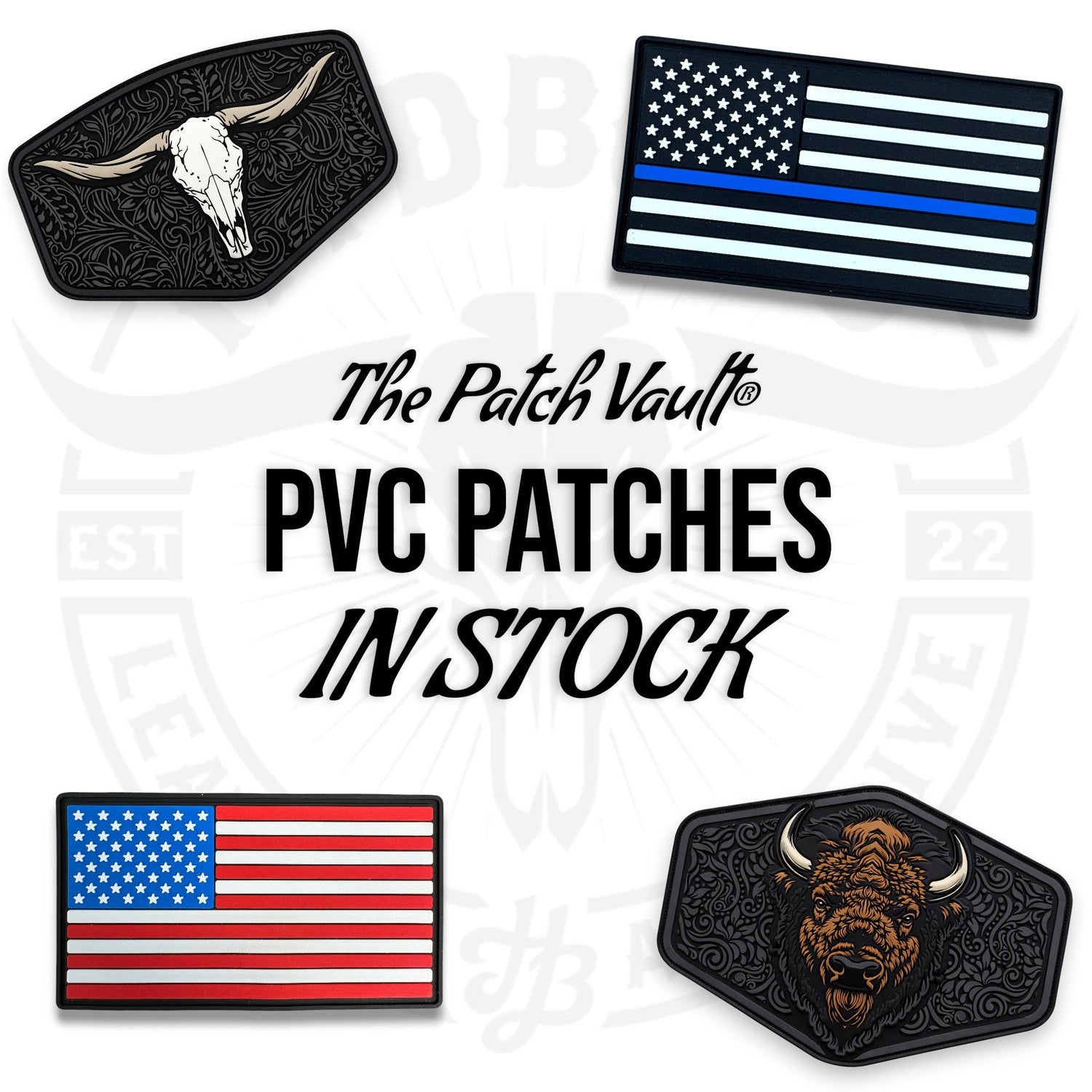 PVC PATCHES-IN STOCK