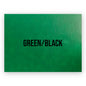 GREEN/BLACK HYDBOND LEATHERETTE SHEET (12"x24")