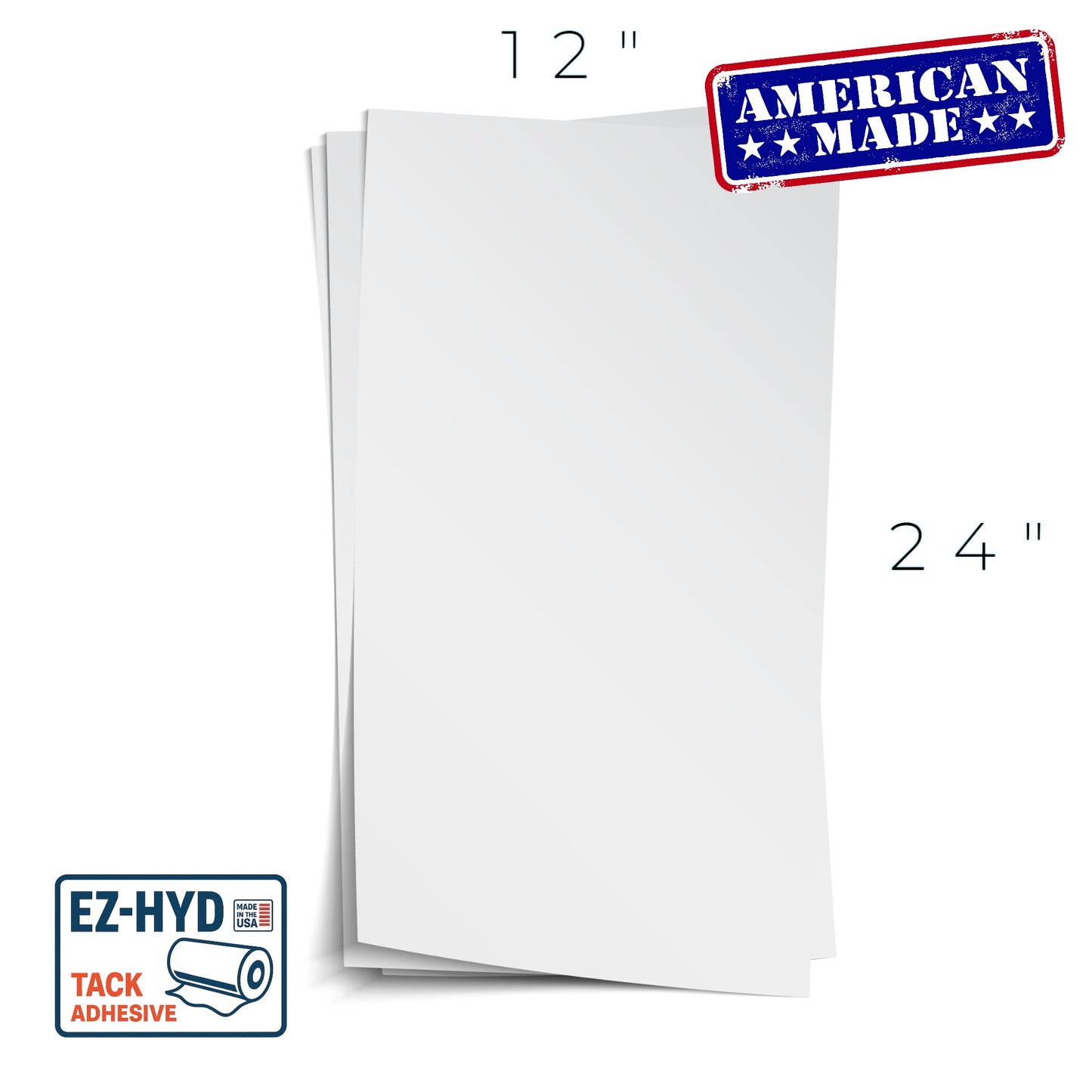 Hydbond® EZHYD Adhesive Pre-Cut Sheets (12"x24")