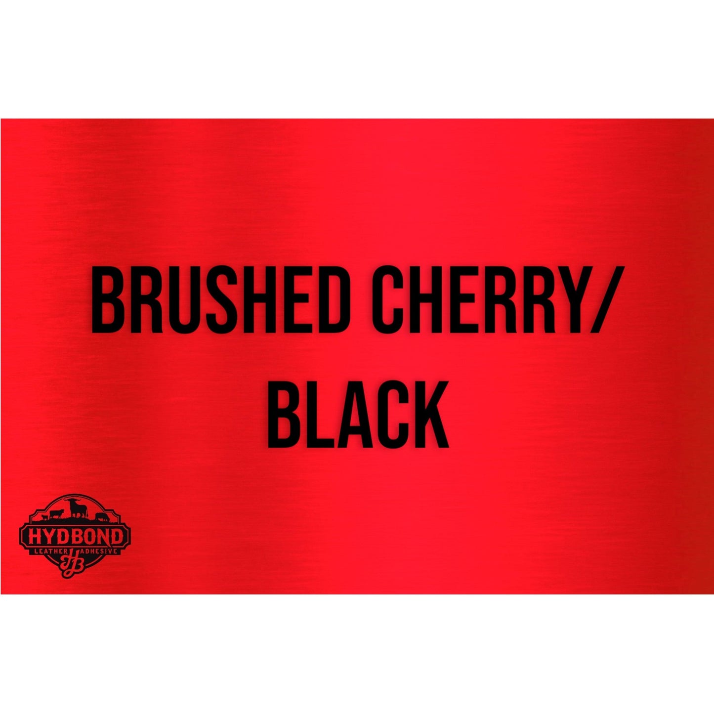 BRUSHED CHERRY/BLACK ACRYLIC MAGNETIC BACKED PANEL