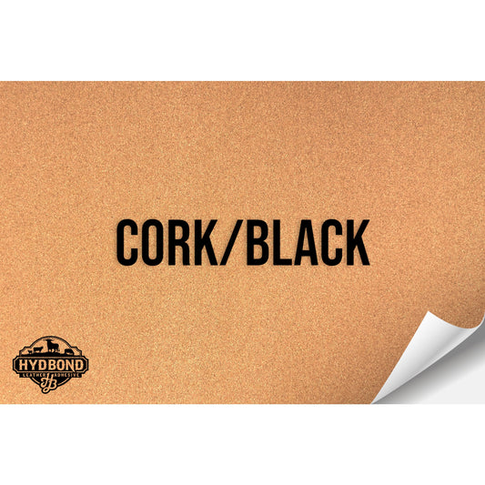 CORK WITH ADHESIVE HYDBOND LEATHERETTE SHEET (12"x24") STANDARD
