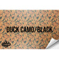 DUCK CAMO/BLACK WITH ADHESIVE HYDBOND LEATHERETTE SHEET (12"x24") ULTRAHYD®