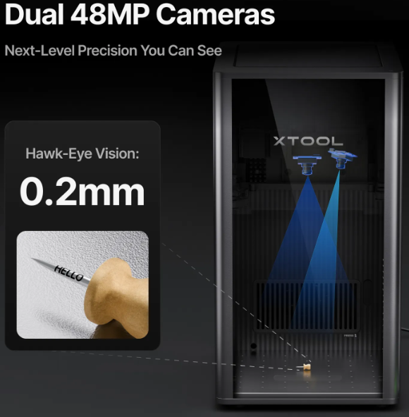 XTOOL F2 ULTRA 60W MOPA & 40W DIODE DUAL LASER ENGRAVER