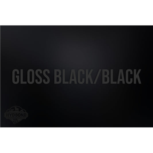 HYDBOND GLOSS BLACK/BLACK ACRYLIC MAGNETIC BACKED PANEL