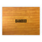 NO ADHESIVE BAMBOO/BLACK LEATHERETTE SHEET (12"x24")