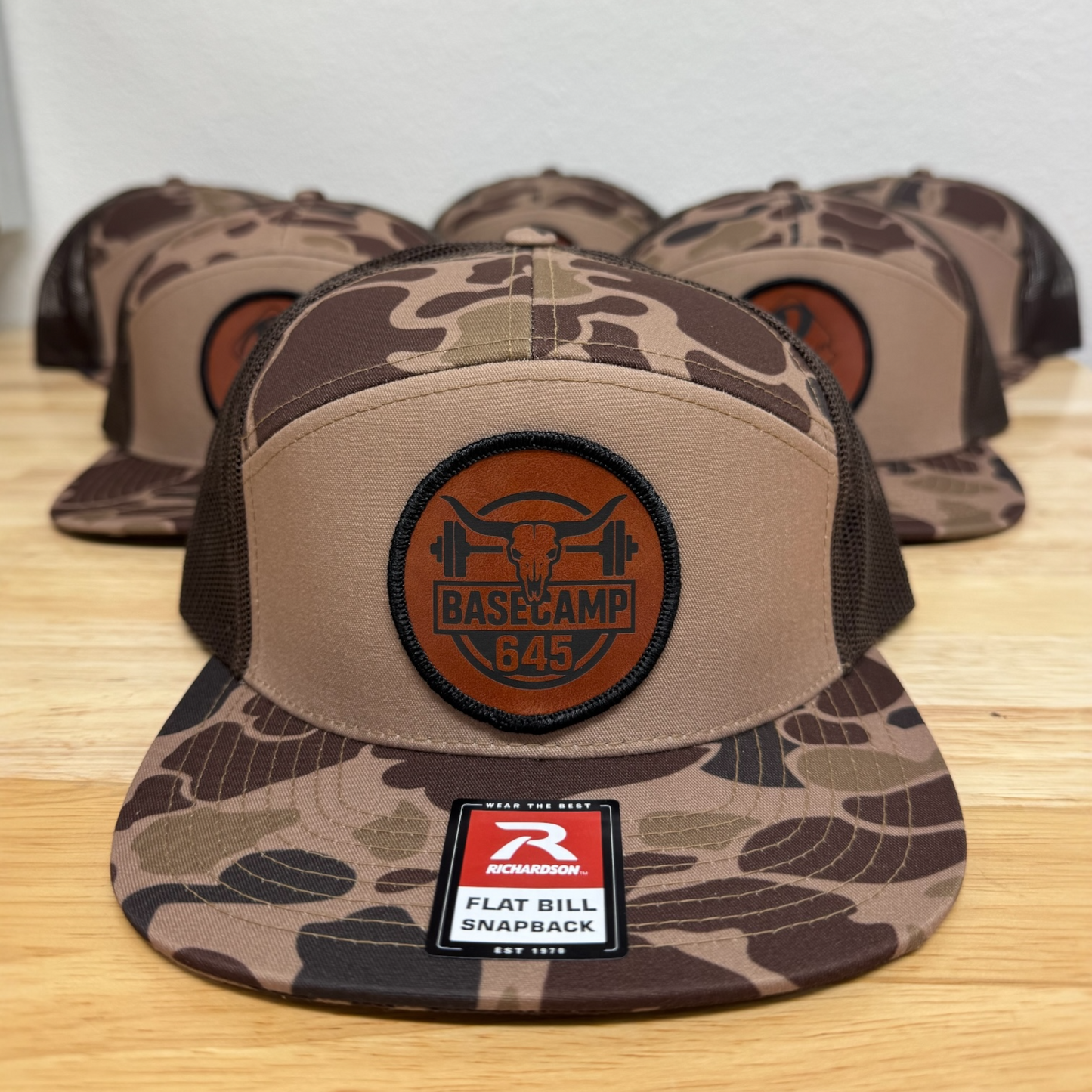 MERROW PATCH BLANKS-VINTAGE BROWN WITH ADHESIVE