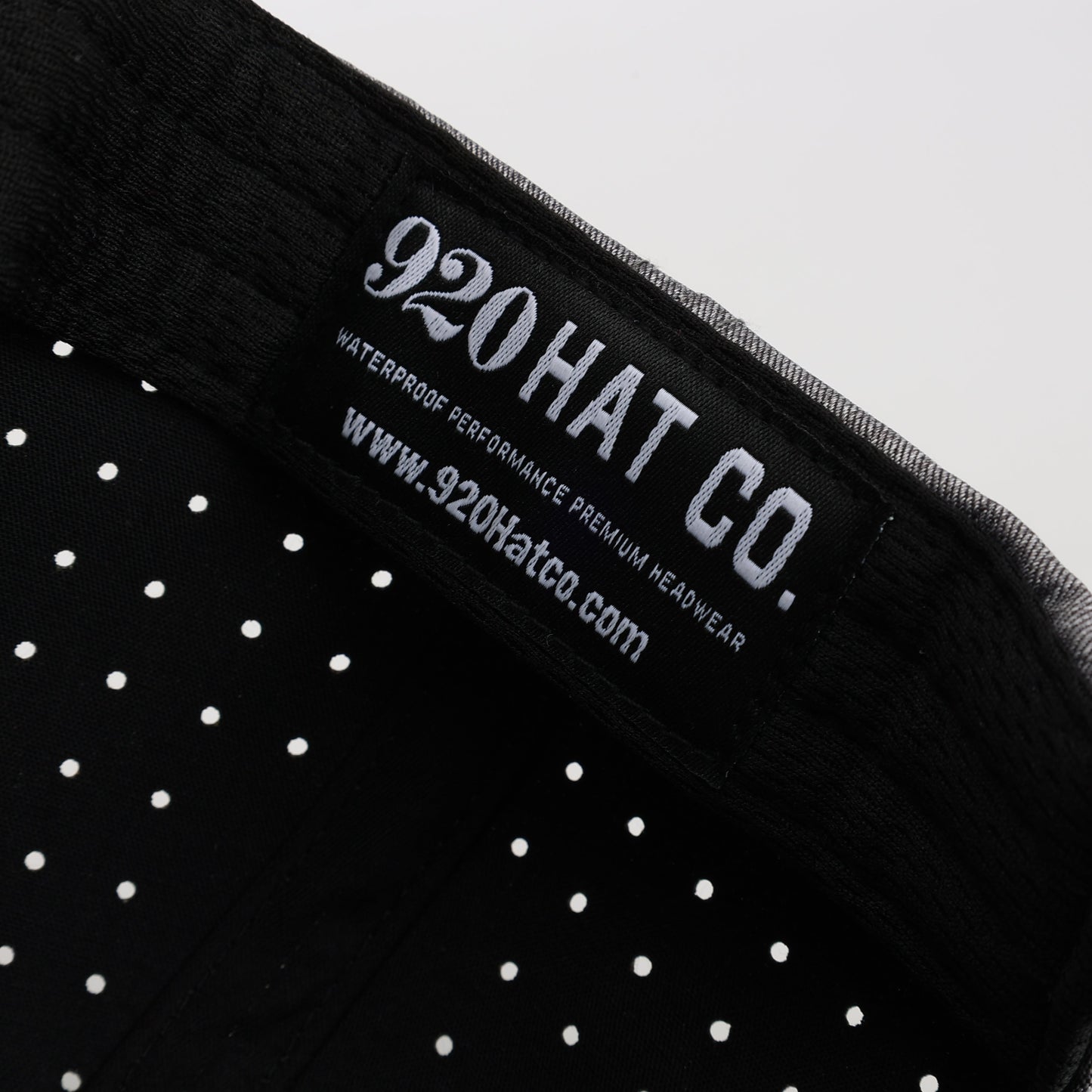 Blank 920 Performance Hat Heather Grey White