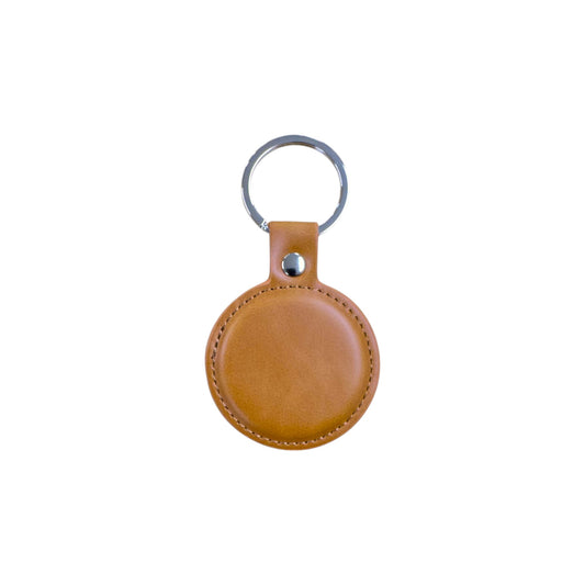 2" Round Toffee Keychain