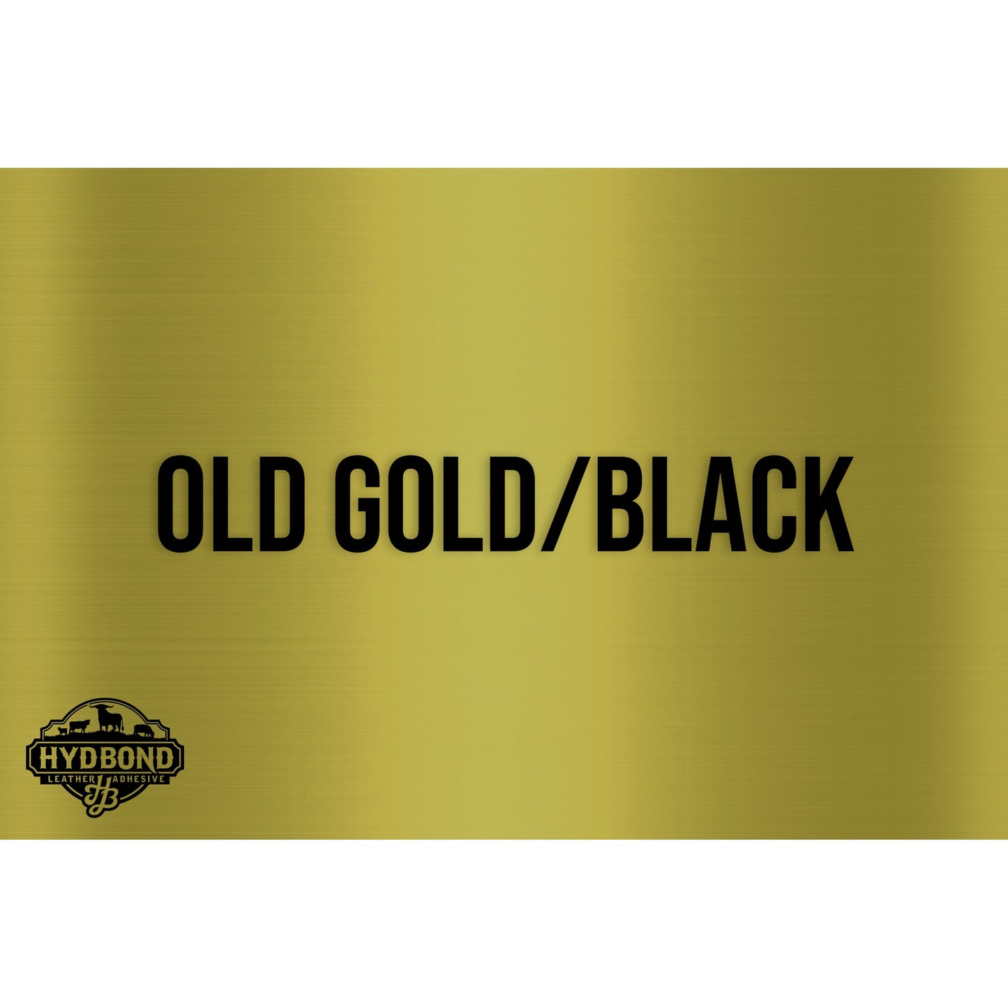 HYDBOND 12"x24"x1/16" OLD GOLD / BLACK DUAL-TEC ACRYLIC PANEL