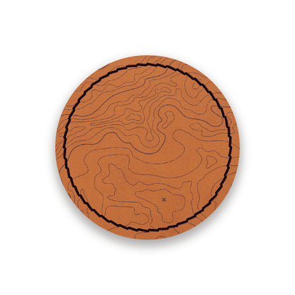 TOPO VEG TAN/BLACK-HYDBOND UVSTAK™ BLANK PATCHES WITH ADHESIVE