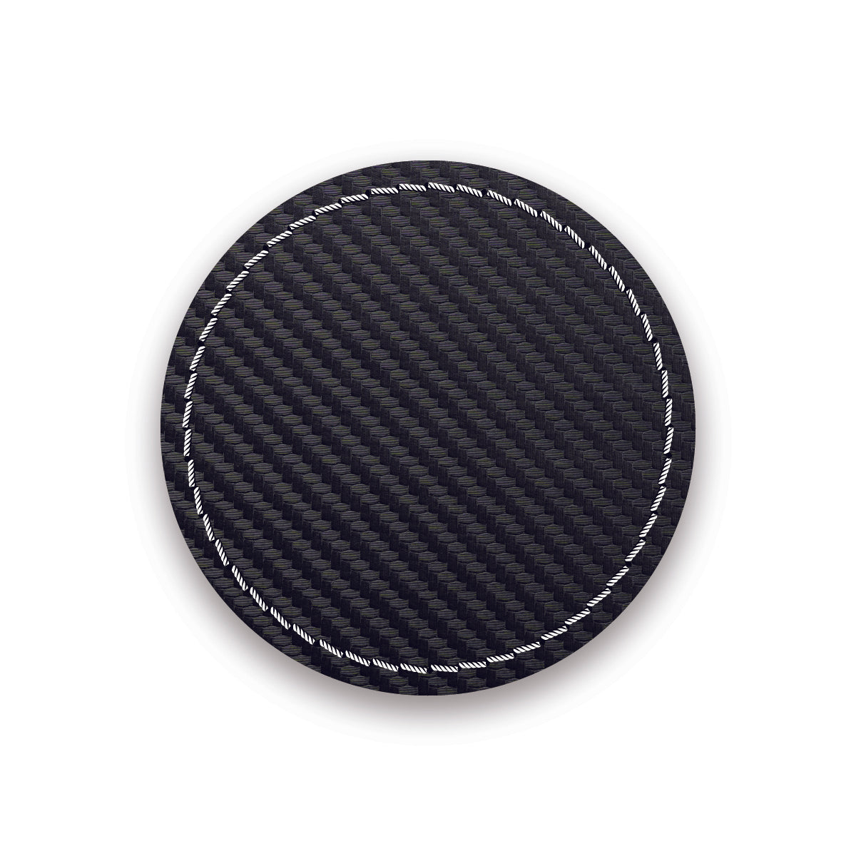 CARBON FIBER BLACK/WHITE-HYDBOND UVSTAK™ BLANK PATCHES WITH ADHESIVE