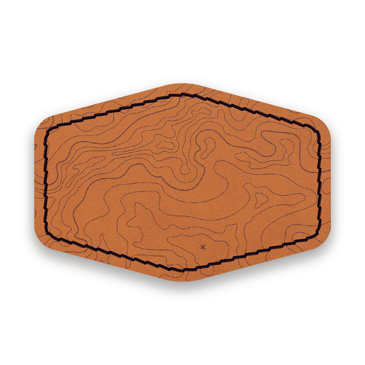 TOPO VEG TAN/BLACK-HYDBOND UVSTAK™ BLANK PATCHES WITH ADHESIVE