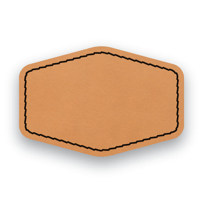 VEG TAN/BLACK-HYDBOND UVSTAK™ BLANK PATCHES WITH ADHESIVE