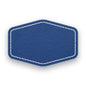 NAVY/WHITE-HYDBOND UVSTAK™ BLANK PATCHES WITH ADHESIVE