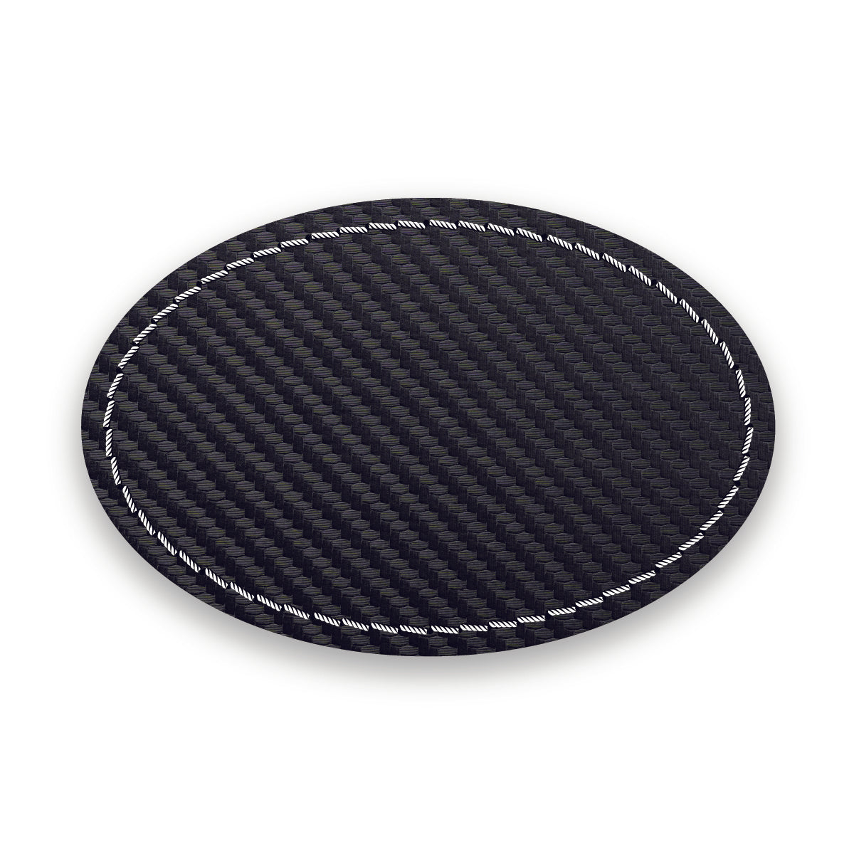 CARBON FIBER BLACK/WHITE-HYDBOND UVSTAK™ BLANK PATCHES WITH ADHESIVE