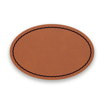SADDLEHYD RAWHIDE/BLACK-HYDBOND UVSTAK™ BLANK PATCHES WITH ADHESIVE