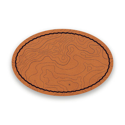 TOPO VEG TAN/BLACK-HYDBOND UVSTAK™ BLANK PATCHES WITH ADHESIVE