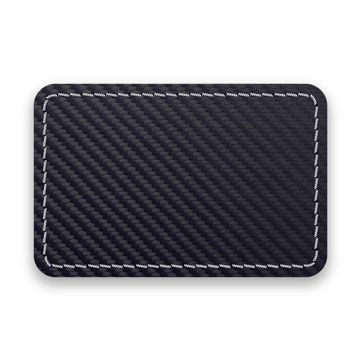 CARBON FIBER BLACK/WHITE-HYDBOND UVSTAK™ BLANK PATCHES WITH ADHESIVE