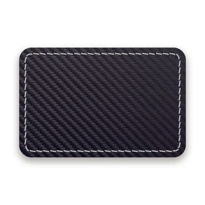 CARBON FIBER BLACK/WHITE-HYDBOND UVSTAK™ BLANK PATCHES WITH ADHESIVE