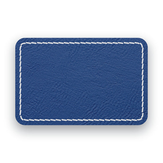 NAVY/WHITE-HYDBOND UVSTAK™ BLANK PATCHES WITH ADHESIVE