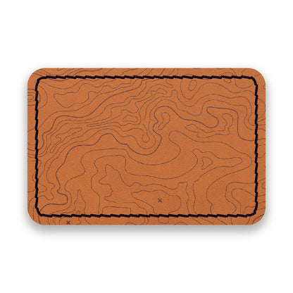 TOPO VEG TAN/BLACK-HYDBOND UVSTAK™ BLANK PATCHES WITH ADHESIVE