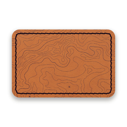 TOPO VEG TAN/BLACK-HYDBOND UVSTAK™ BLANK PATCHES WITH ADHESIVE