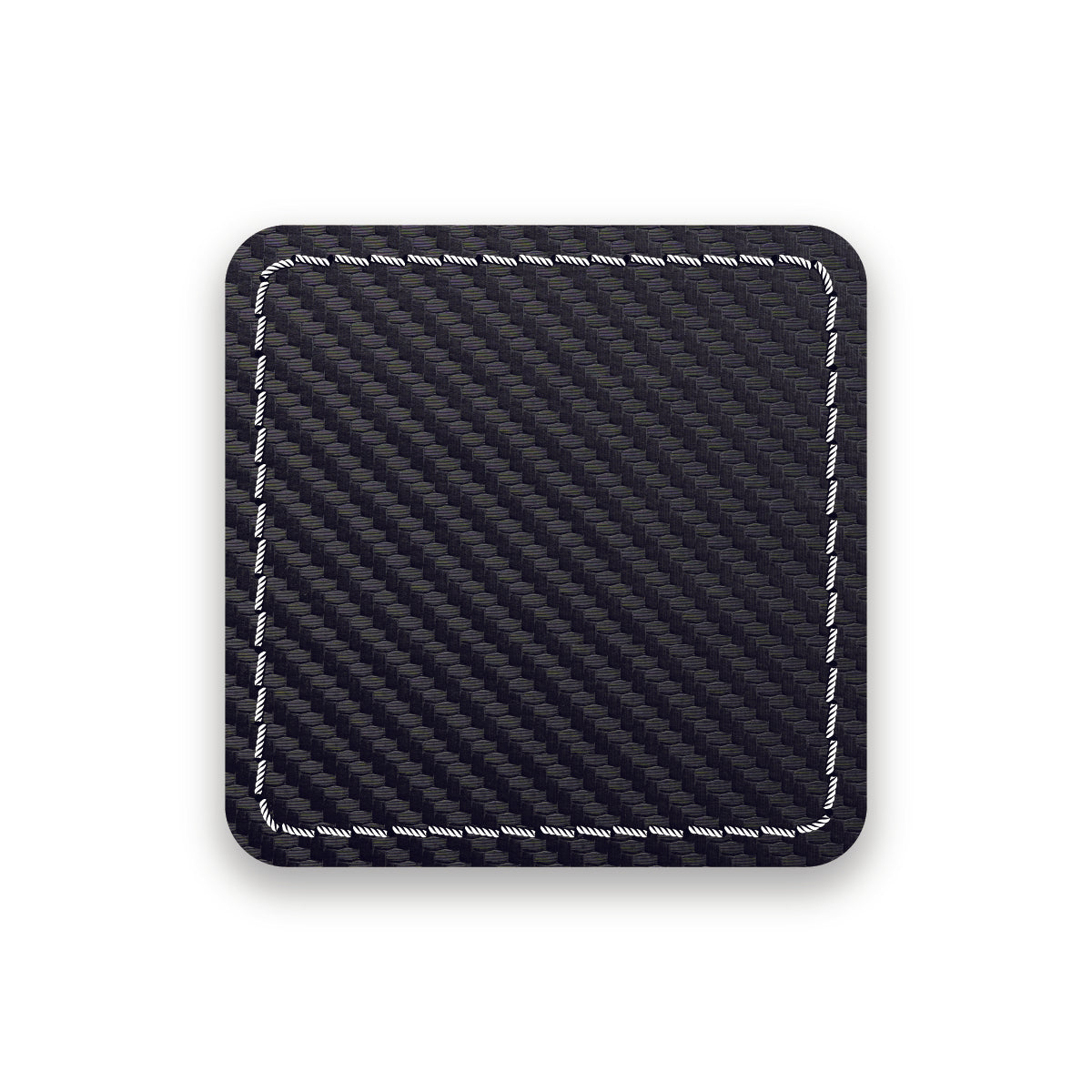 CARBON FIBER BLACK/WHITE-HYDBOND UVSTAK™ BLANK PATCHES WITH ADHESIVE