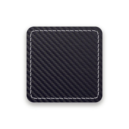 CARBON FIBER BLACK/WHITE-HYDBOND UVSTAK™ BLANK PATCHES WITH ADHESIVE