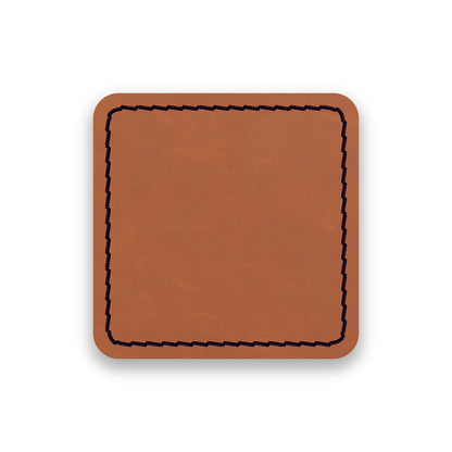 SADDLEHYD RAWHIDE/BLACK-HYDBOND UVSTAK™ BLANK PATCHES WITH ADHESIVE