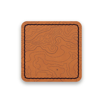 TOPO VEG TAN/BLACK-HYDBOND UVSTAK™ BLANK PATCHES WITH ADHESIVE