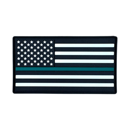 HYDFLEX™ PRESS-READY PVC PATCHES-AMERICAN SERIES 3.25"x1.75"