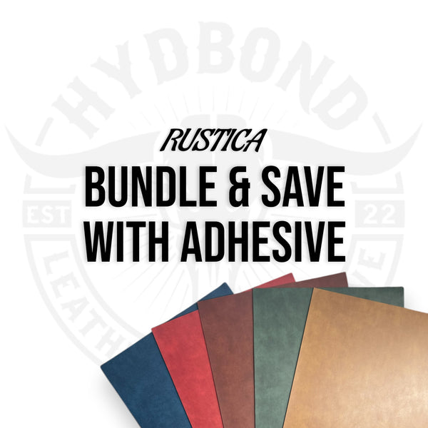 BUNDLE & SAVE ON ULTRAHYD® RUSTICA LEATHERETTE SHEETS WITH ADHESIVE (12"x24")