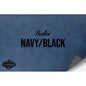 NO ADHESIVE RUSTICA NAVY/BLACK HYDBOND LEATHERETTE SHEET (12"x24") ULTRAHYD®