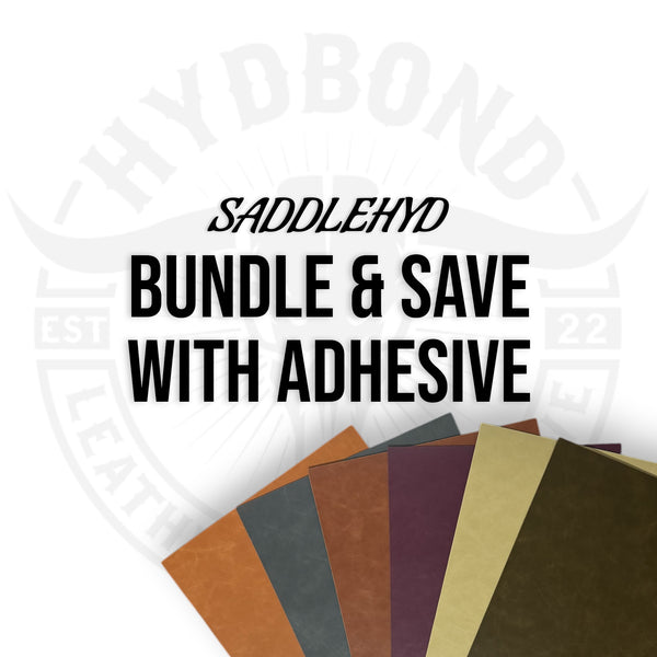 BUNDLE & SAVE ON ULTRAHYD® SADDLEHYD LEATHERETTE SHEETS WITH ADHESIVE (12"x24")