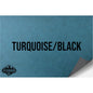 NO ADHESIVE TURQUOISE/BLACK HYDBOND LEATHERETTE SHEET (12"x24") STANDARD