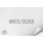 NO ADHESIVE WHITE/SILVER HYDBOND LEATHERETTE SHEET (12"x24") ULTRAHYD®