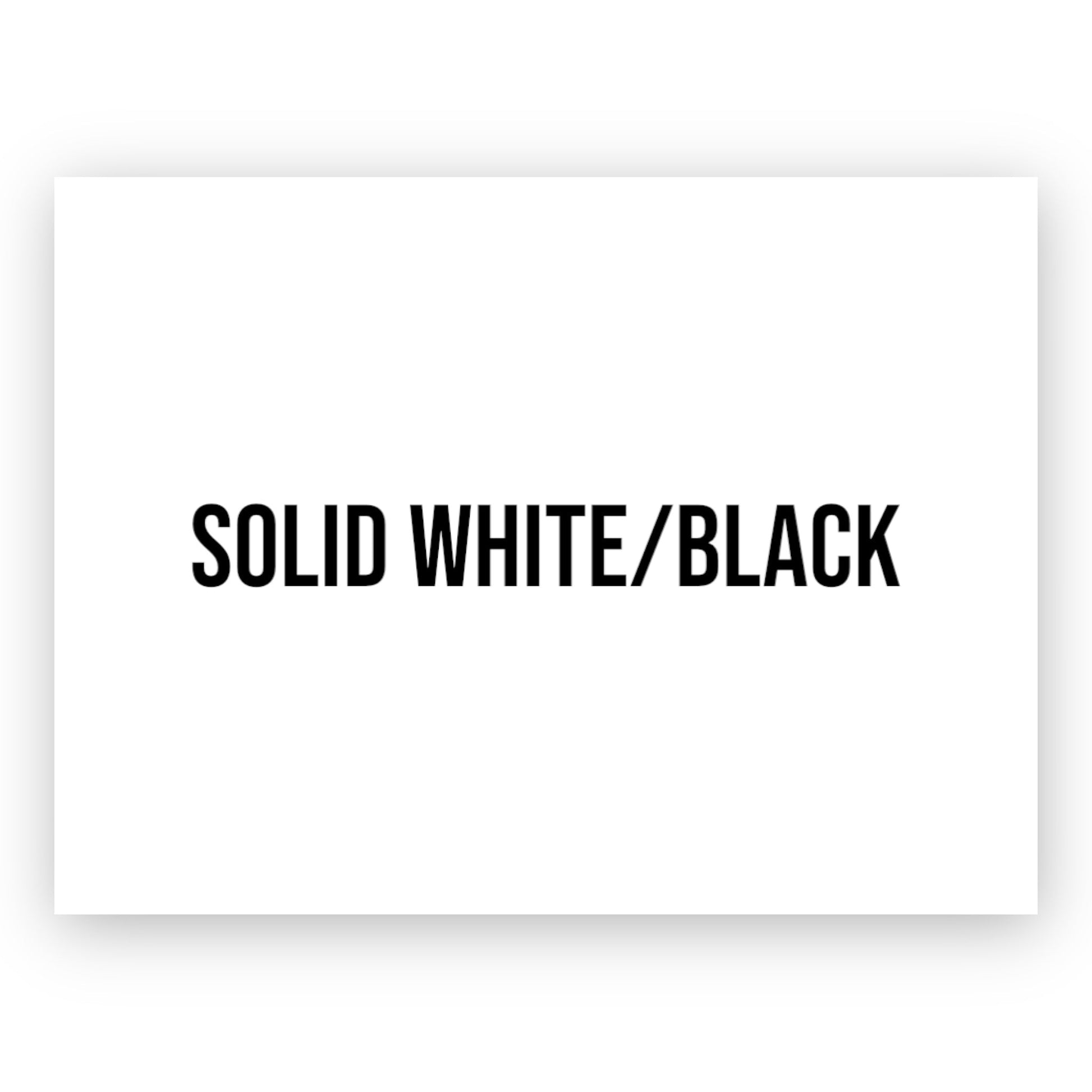 NO ADHESIVE SOLID WHITE/BLACK LEATHERETTE SHEET (12x24) – Hydbond™️