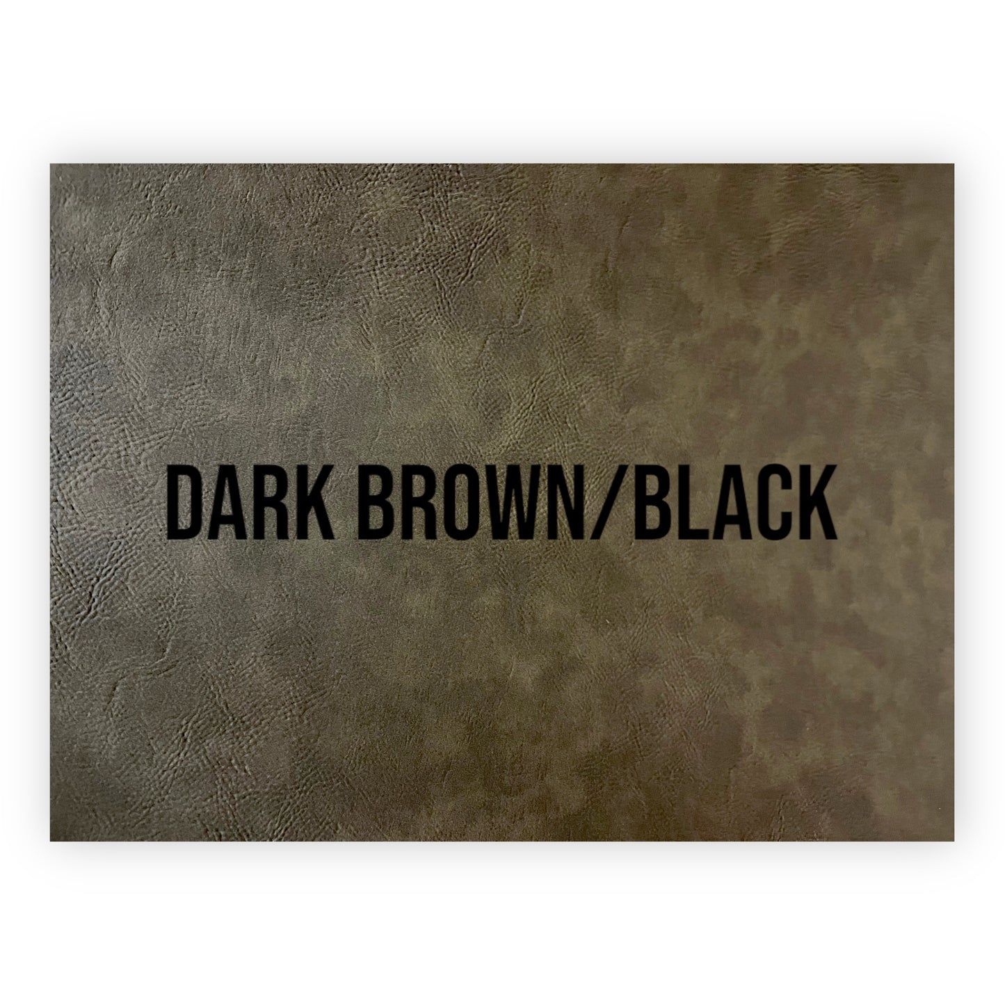 DARK BROWN/BLACK HYDBOND LEATHERETTE SHEET (12"x24")
