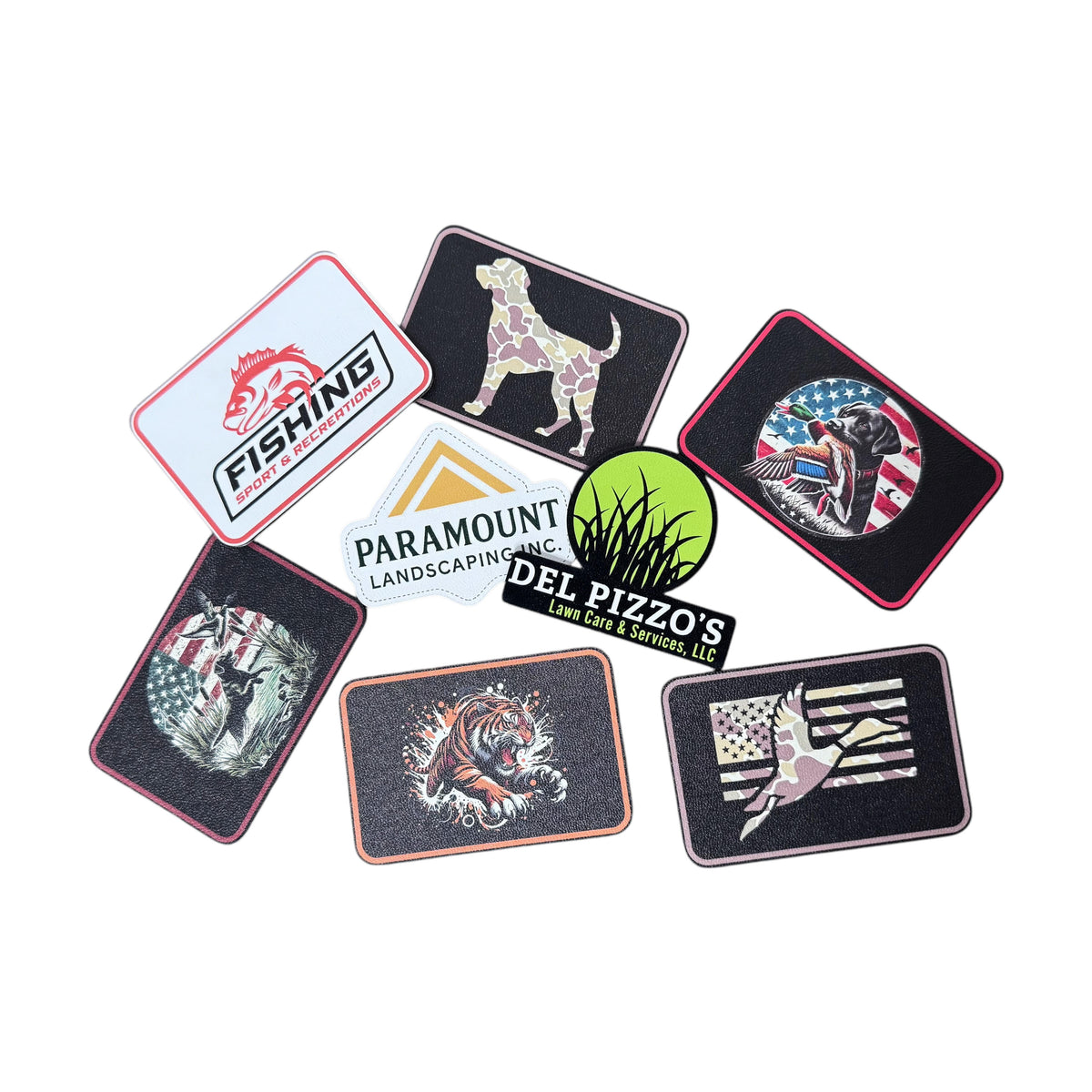 FLAT FULL COLOR CUSTOM PATCHES COLORFAUX UV – Hydbond™️